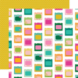 Simple Stories Color Me Happy 12X12 Heck Yes!