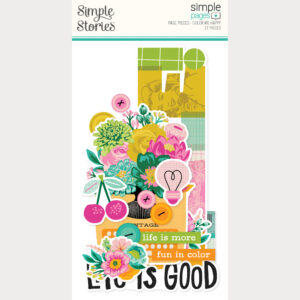 Simple Stories Color Me Happy Simple Pages Page Pieces