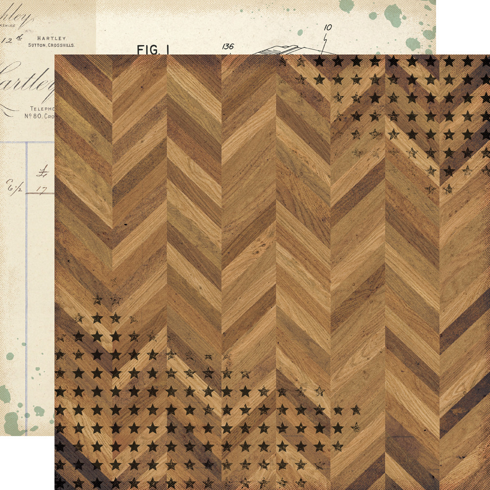 Simple Stories Rustic Legend 12X12 Vintage Vibes