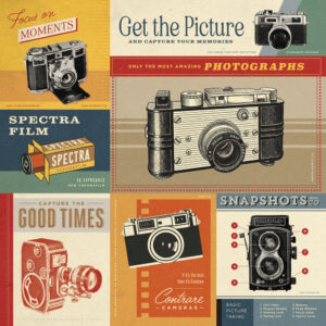 Simple Stories Rustic Legend 12X12 Shoot Your Shot