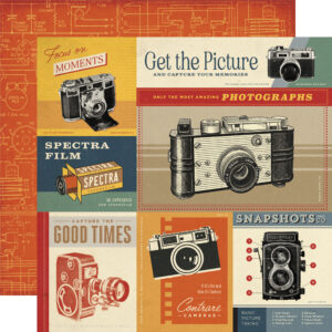 Simple Stories Rustic Legend 12X12 Shoot Your Shot