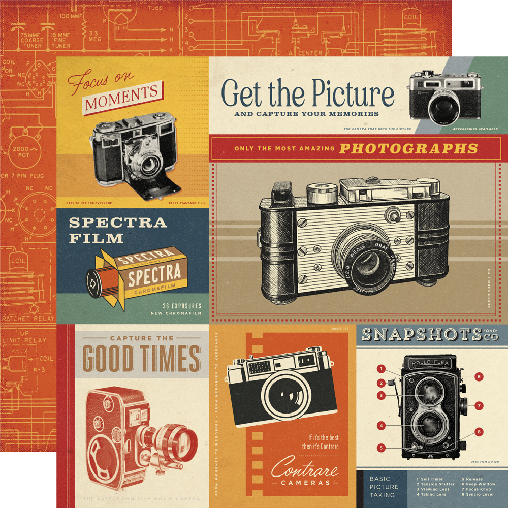 Simple Stories Rustic Legend 12X12 Shoot Your Shot