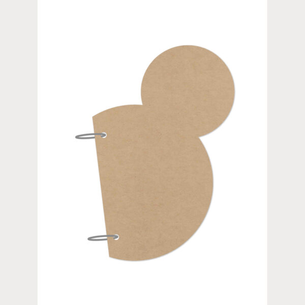 Simple Stories sn@P! Mini Chipboard Album Mouse Ear