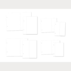 Simple Stories 4X6/6X8 sn@P! Flip Page Binder Inserts