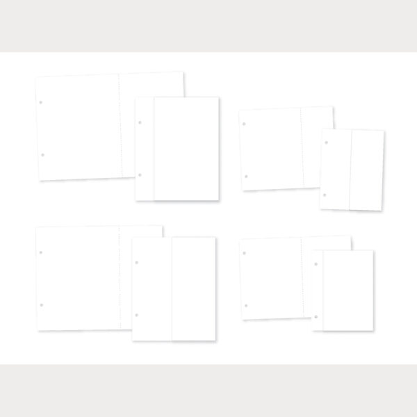 Simple Stories 4X6/6X8 sn@P! Flip Page Binder Inserts