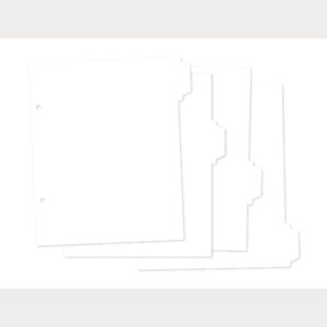 Simple Stories 6X8 sn@P! Divider Binder Inserts