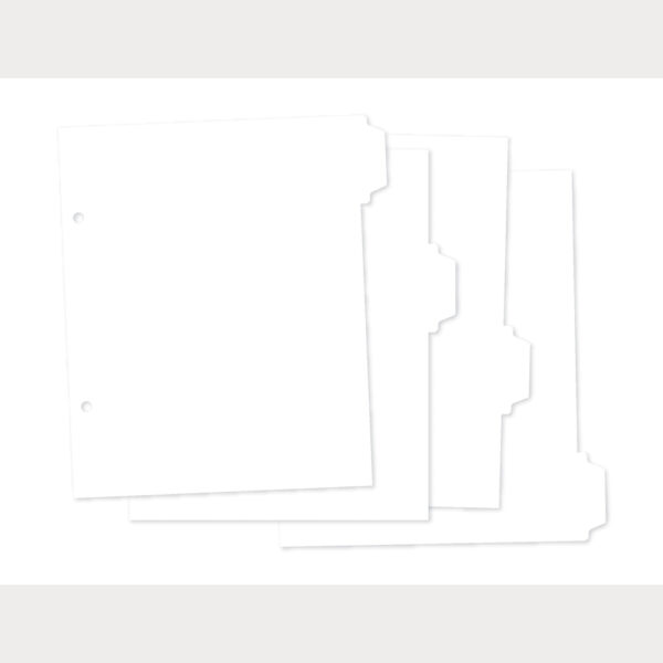Simple Stories 6X8 sn@P! Divider Binder Inserts