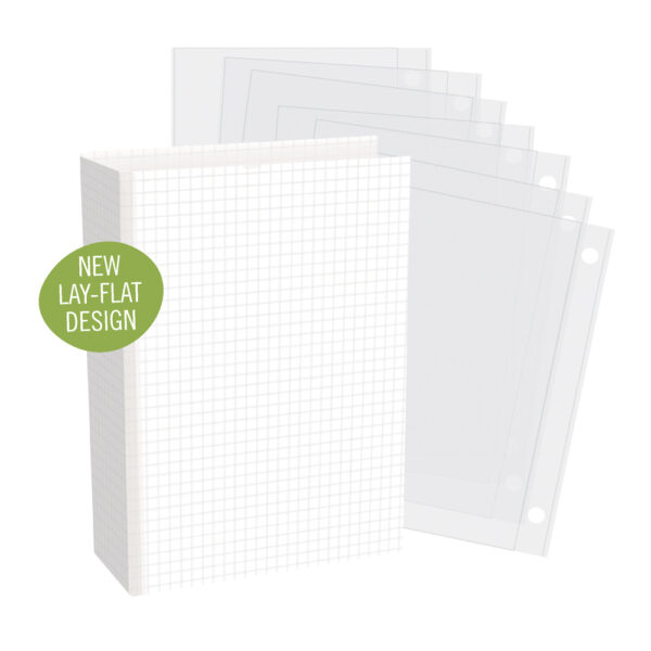 Simple Stories 4X6 sn@P! Simple Grid Chipboard Binder