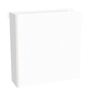 Simple Stories 6X8 sn@P! Simple Grid Chipboard Binder