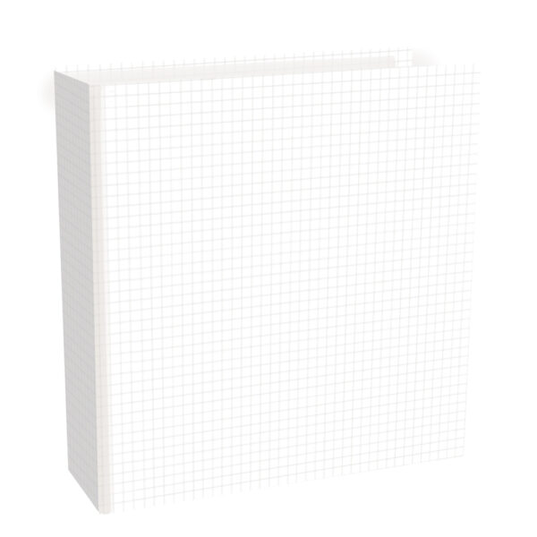 Simple Stories 6X8 sn@P! Simple Grid Chipboard Binder
