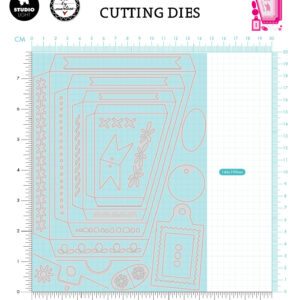 Abm Cutting Dies Pocket-fun Signature Collection 265X153X1MM 27 PC NR.549