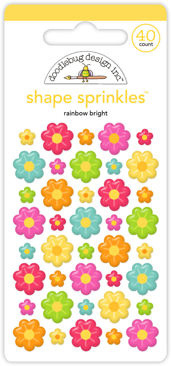 Doodlebug Sprinkles Lucky Me Rainbow Bright Doodlebug Sprinkles Lucky Me Rainbow Bright