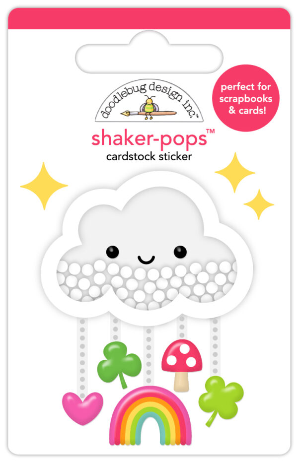 Doodlebug Shaker-pop Lucky Me Lucky Charm