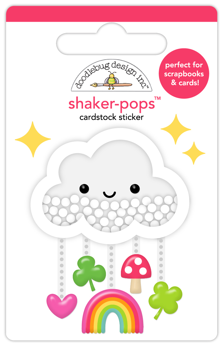 Doodlebug Shaker-pop Lucky Me Lucky Charm