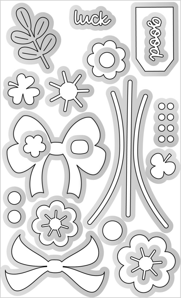 Doodlebug Lucky Me Die Bunch of Luck