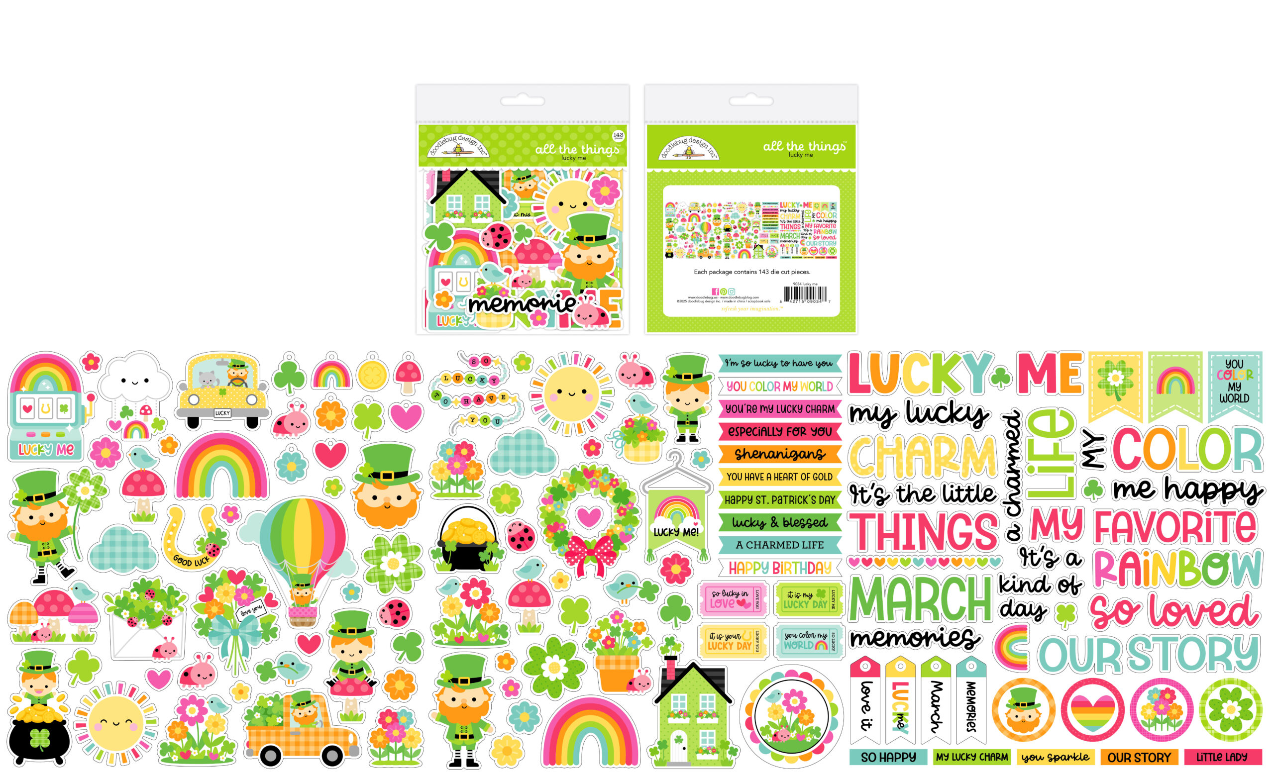 Doodlebug Lucky Me All the Things