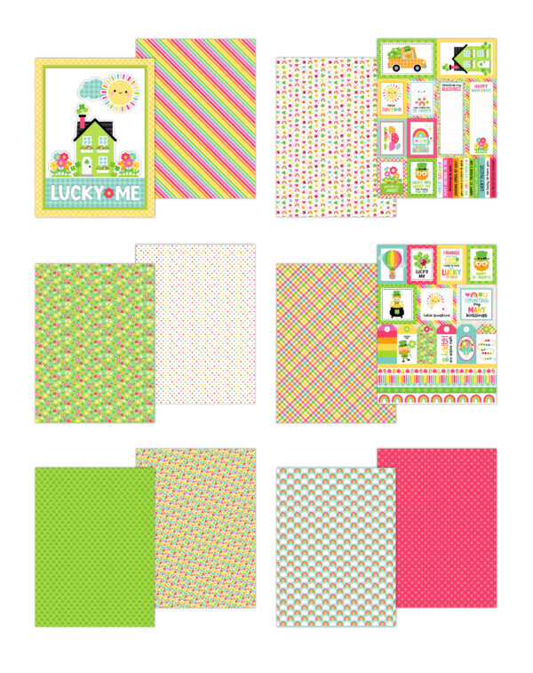 Doodlebug Lucky Me 6X8 Paper Pad