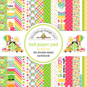 Doodlebug Lucky Me 6X8 Paper Pad