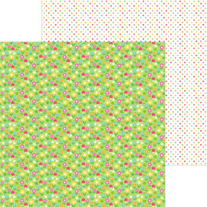 Doodlebug Lucky Me 12X12 Clover Patch