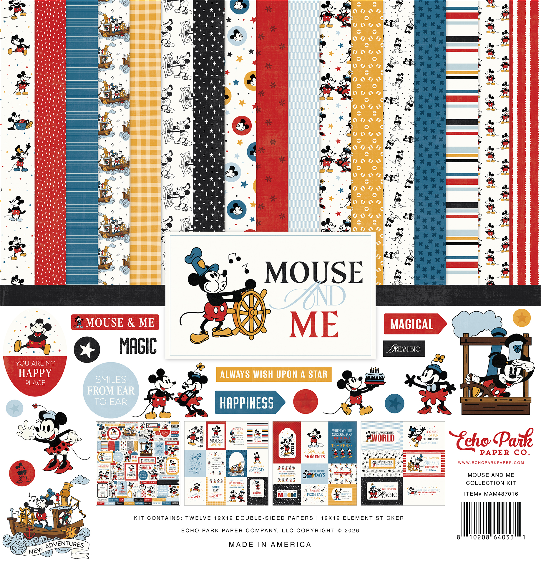 Echo Park Mouse & Me Collection Kit
