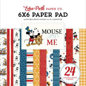 Echo Park Mouse & Me 6X6 Paper Pad
