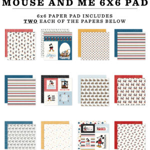 Echo Park Mouse & Me 6X6 Paper Pad