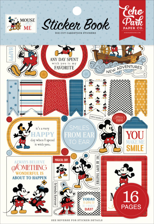 Echo Park Mouse & Me Sticker Book