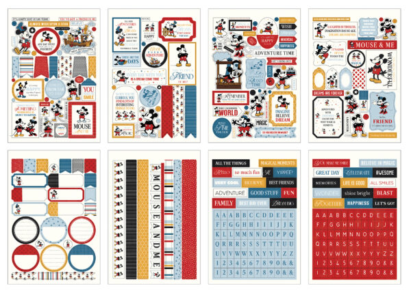 Echo Park Mouse & Me Sticker Book