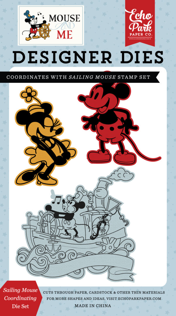 Echo Park Mouse & Me Die Sailing Mouse
