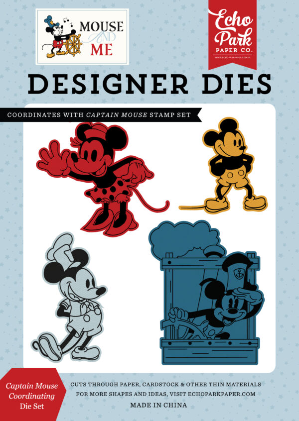 Echo Park Mouse & Me Die Captain Mouse Echo Park Mouse & Me Die Captain Mouse