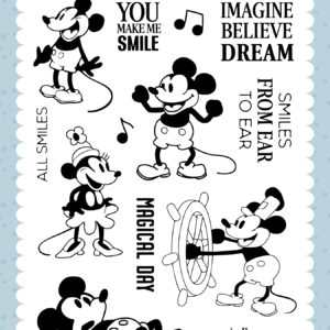 Echo Park Mouse & Me Stamp Captain Mouse