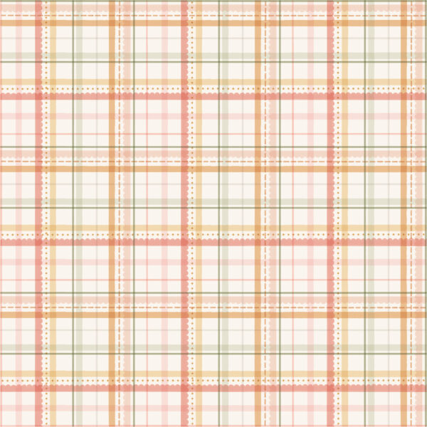 Carta Bella Silly Goose 12X12 Scallop Plaid