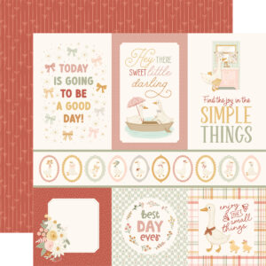 Carta Bella Silly Goose 12X12 Multi Journaling Cards