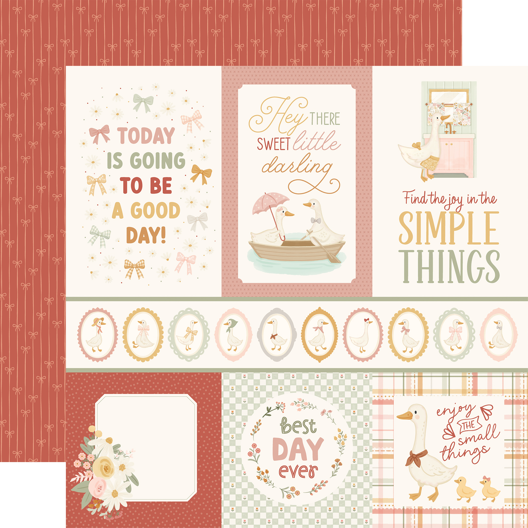 Carta Bella Silly Goose 12X12 Multi Journaling Cards