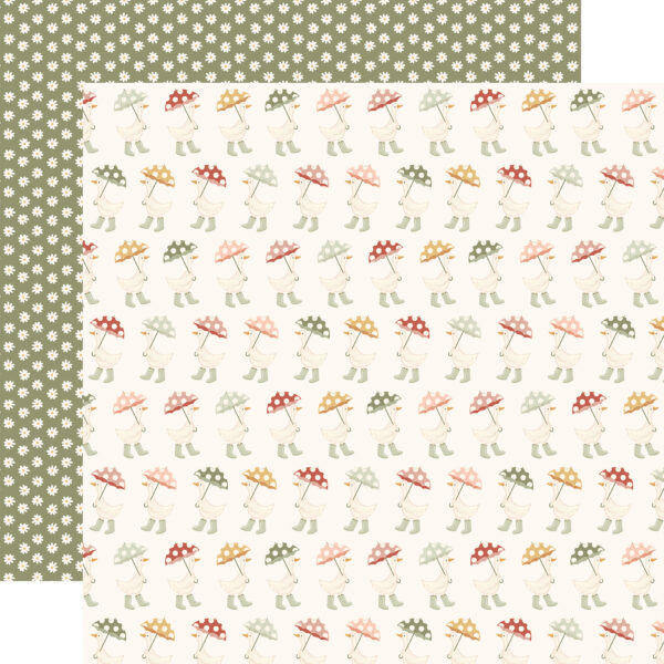 Carta Bella Silly Goose 12X12 Rainy Day Geese