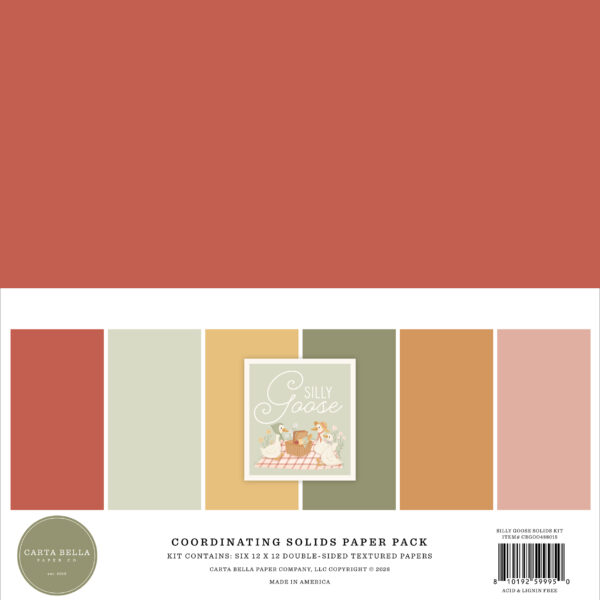 Carta Bella Silly Goose Solids Kit Carta Bella Silly Goose Solids Kit