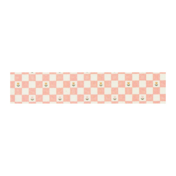 Carta Bella Silly Goose Washi Pink Painted Checkboard