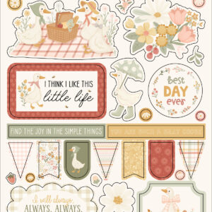 Carta Bella Silly Goose Puffy Stickers