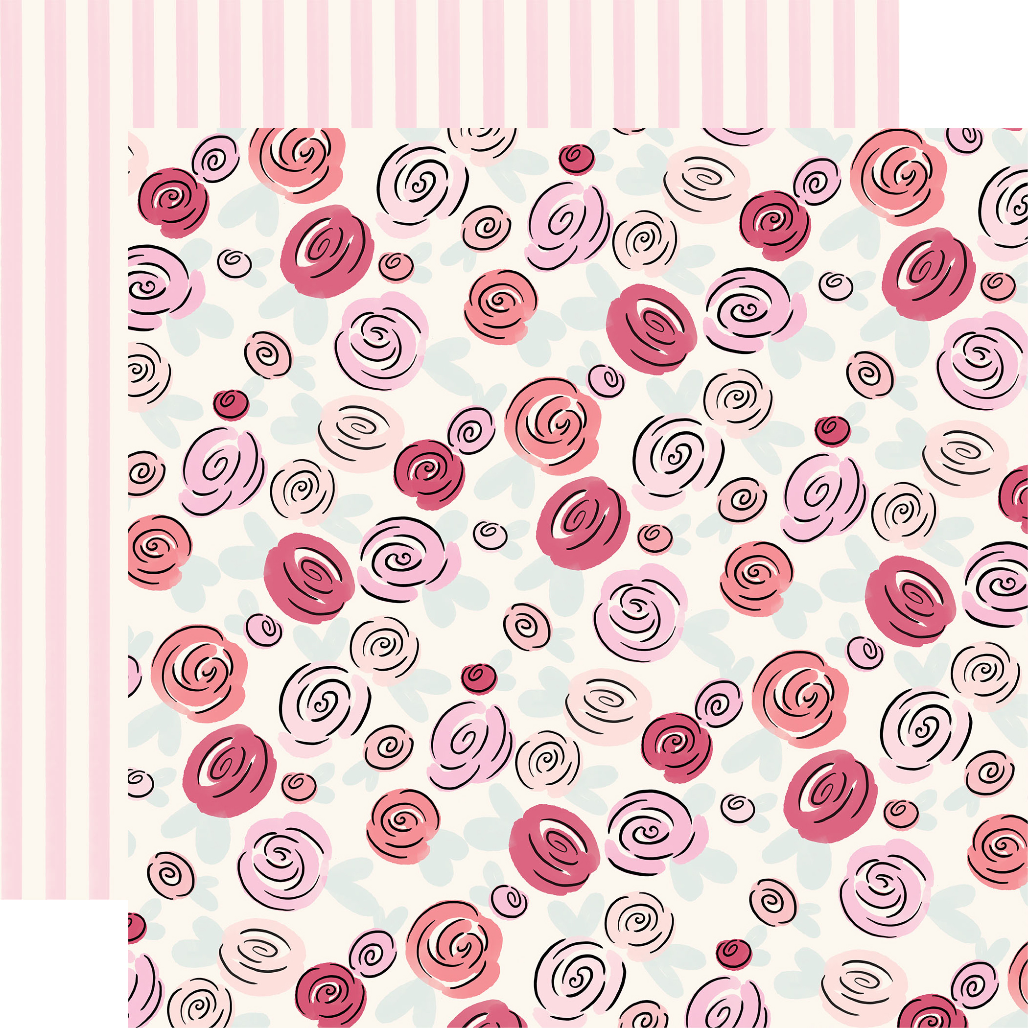 Carta Bella French Girl 12X12 Ooh La La Floral