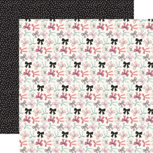 Carta Bella French Girl 12X12 Bonjour Bows