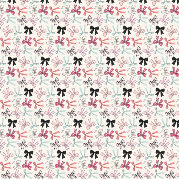 Carta Bella French Girl 12X12 Bonjour Bows