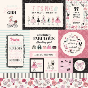 Carta Bella French Girl 12X12 Multi Journaling Cards