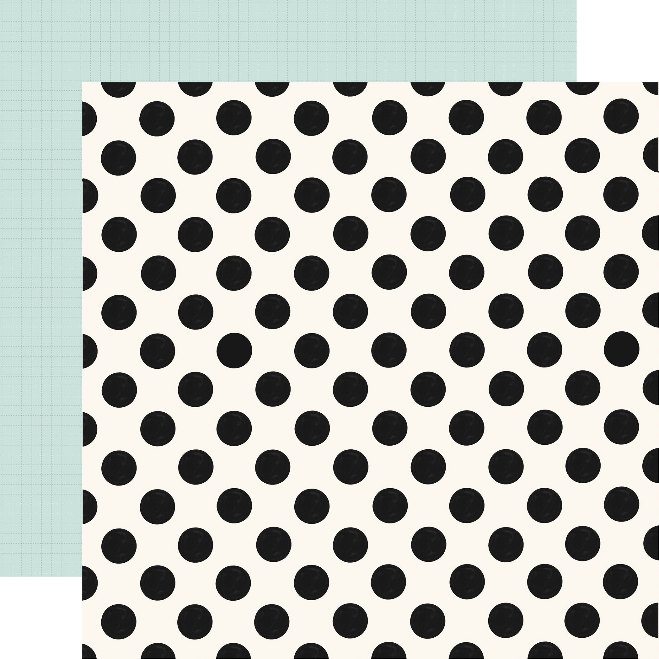 Carta Bella French Girl 12X12 Perfect Polka Dots