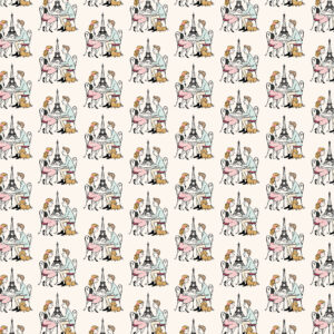 Carta Bella French Girl 12X12 in Love in Paris