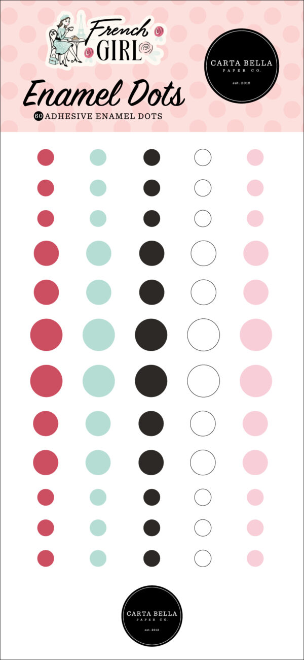 Carta Bella French Girl Enamel Dots