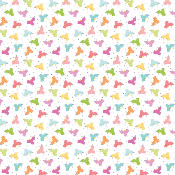 Echo Park Craft Room 12X12 Hot Glue Guns