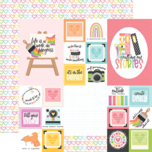 Echo Park Craft Room 12X12 Multi Journaling Cards