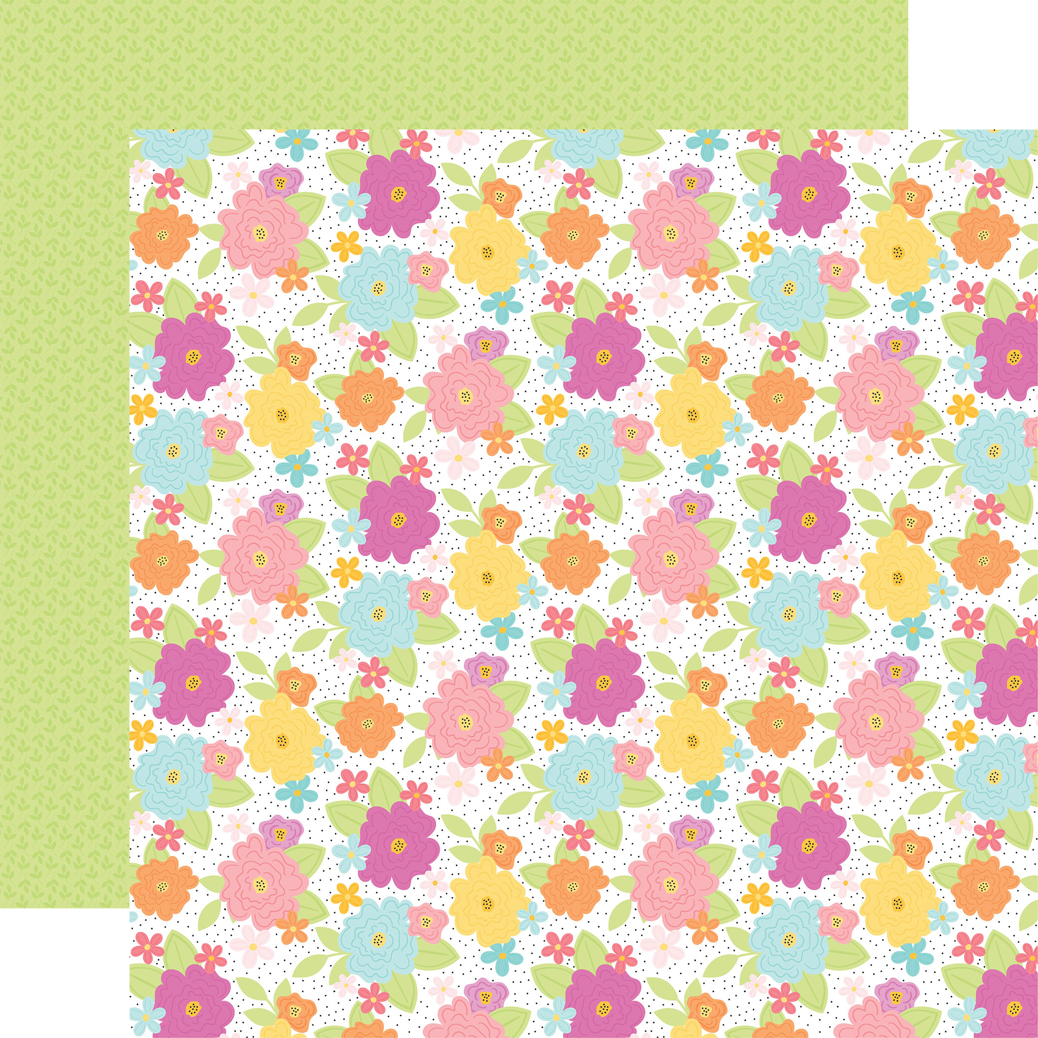 Echo Park Craft Room 12X12 Craft Room Floral