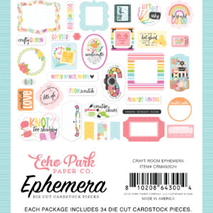 Echo Park Craft Room Ephemera