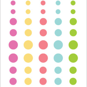 Echo Park Craft Room Enamel Dots